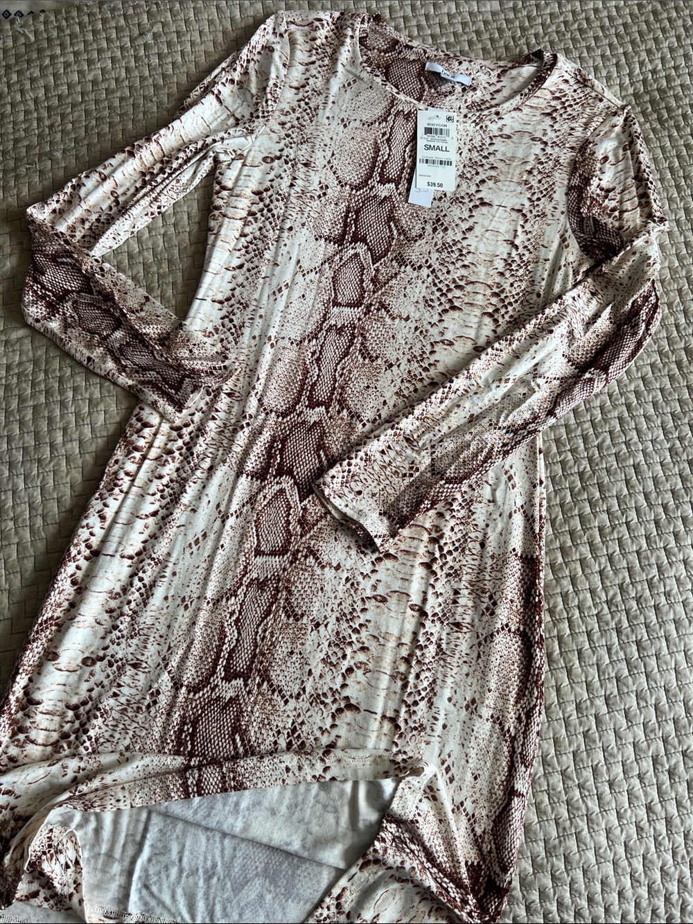 Bar III tshirt dress. Size S NWT!